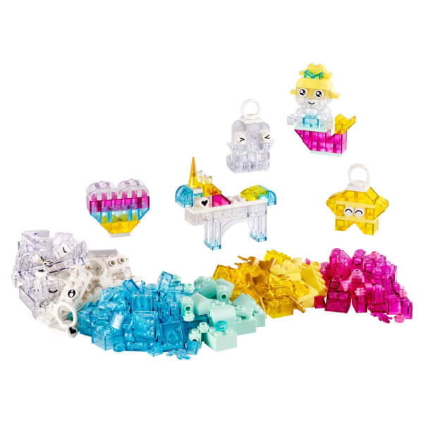 LEGO Classic Sihirli Saydam Kutu 11040 - 5 Yaş ve Üzeri Çocuklar için Yaratıcı Oyuncak Yapım Seti (340 Parça)