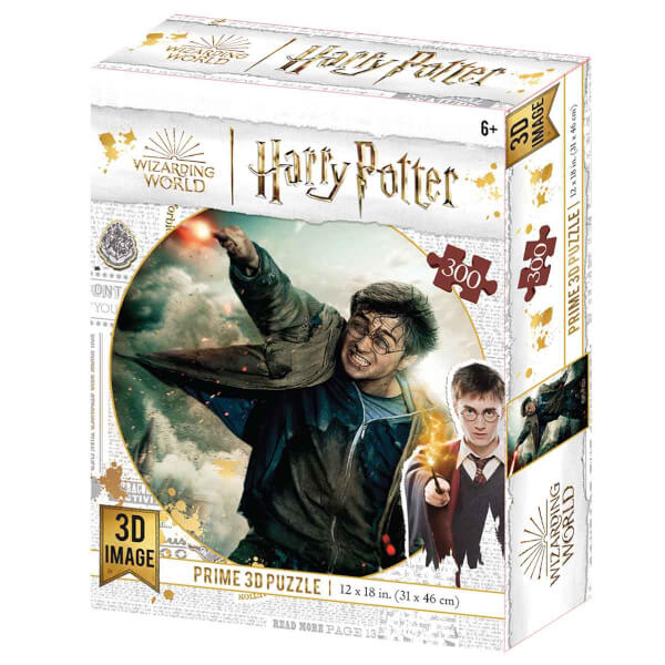 Prime 3D 300 Parça 3D Puzzle: Harry Potter