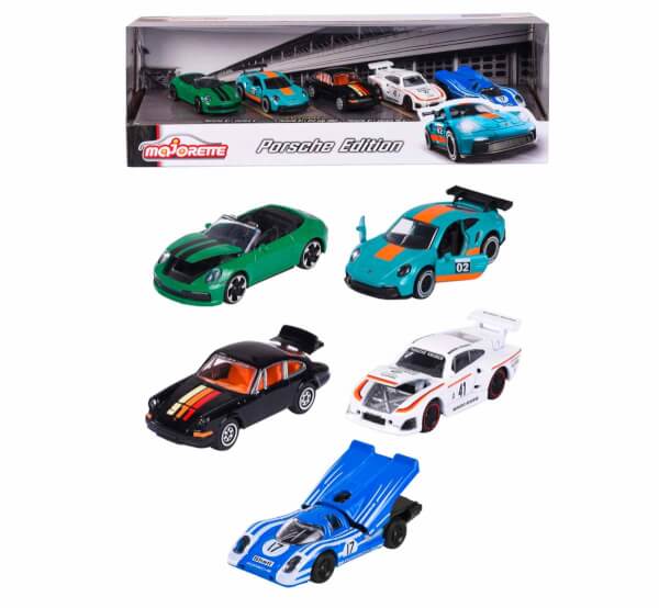 1:64 Majorette Porsche Edition 5'li Paket