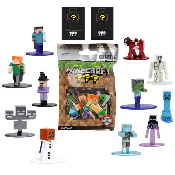 Minecraft Nano Metalfigs Die Cast Figür Sürpriz Paket