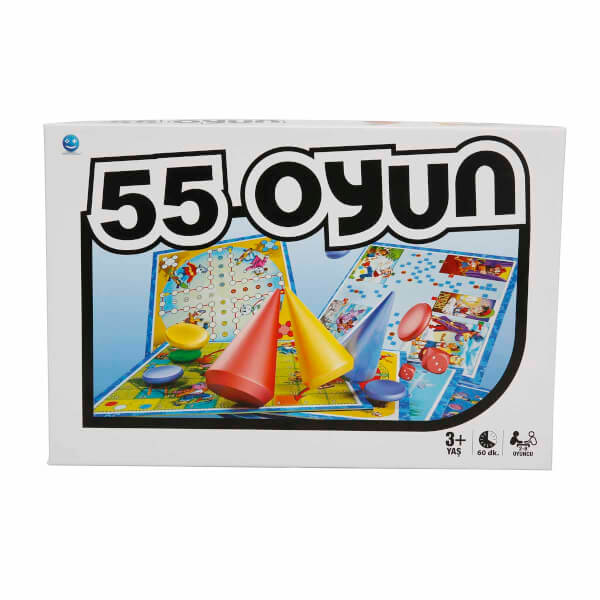 Smile Games 55 Oyun Bir Arada Kutu Oyunu