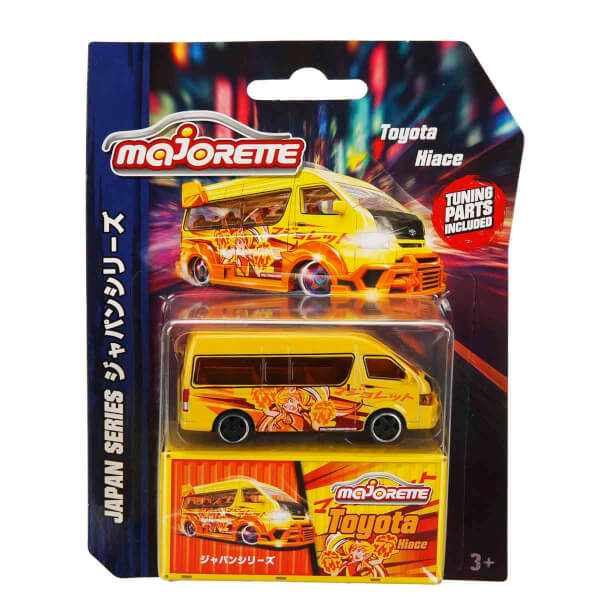 1:64 Majorette Japon Serisi Deluxe Die Cast Model Araba