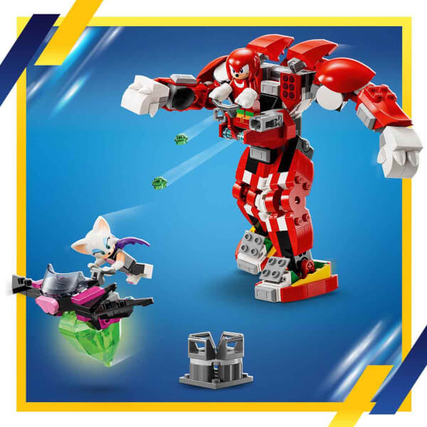 LEGO® Sonic the Hedgehog™ Knuckles'ın Gardiyan Robotu 76996- 8 Yaş ve Üzeri Çocuklar için Yaratıcı Oyuncak Yapım Seti (276 Parça)