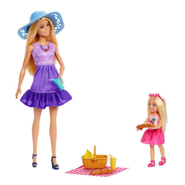 Barbie Malibu ve Chelsea Piknik Oyun Seti JBF43 