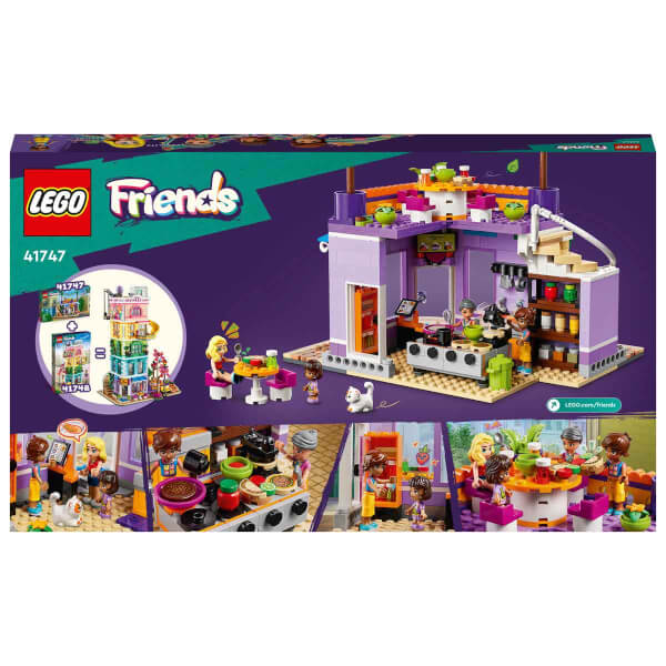 LEGO Friends Heartlake City Mutfak Atölyesi 41747 - 8 Yaş ve Üzeri Çocuklar için Yaratıcı Oyun Aksesuarları İçeren Oyuncak Yapım Seti (695 Parça)