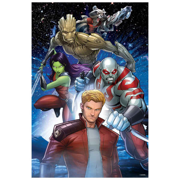 Prime 3D 300 Parça 3D Puzzle: Marvel Guardians of The Galaxy