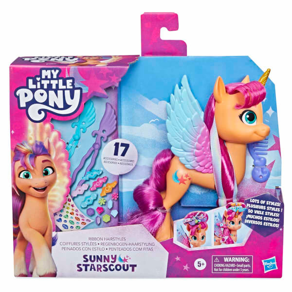 My Little Pony Kurdele Saç Tasarımlı Sunny Starscout F3873