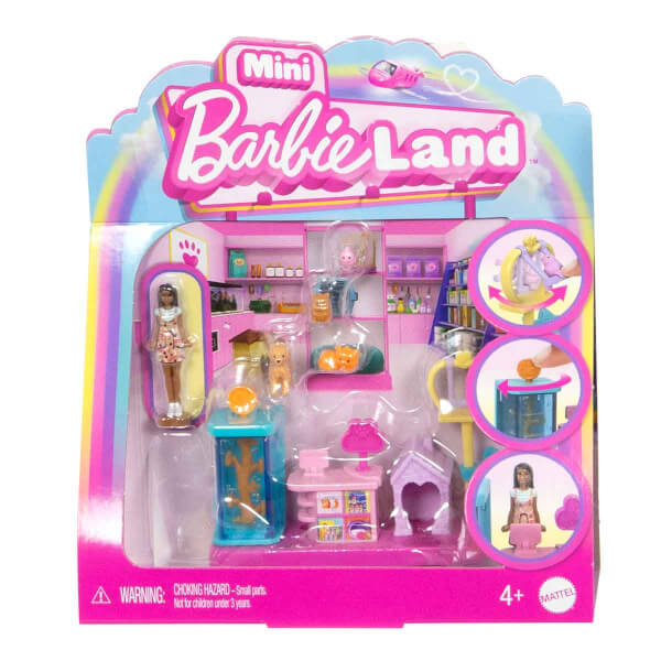 Mini BarbieLand Bebek ve Oyun Seti JCR29 