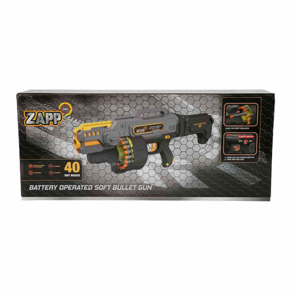 Zapp Toys 40 Mermili Sünger Dart Atan Silah 57 cm