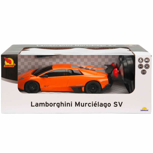 1:24 Lamborghini Murcielago SV Işıklı Uzaktan Kumandalı Araba 