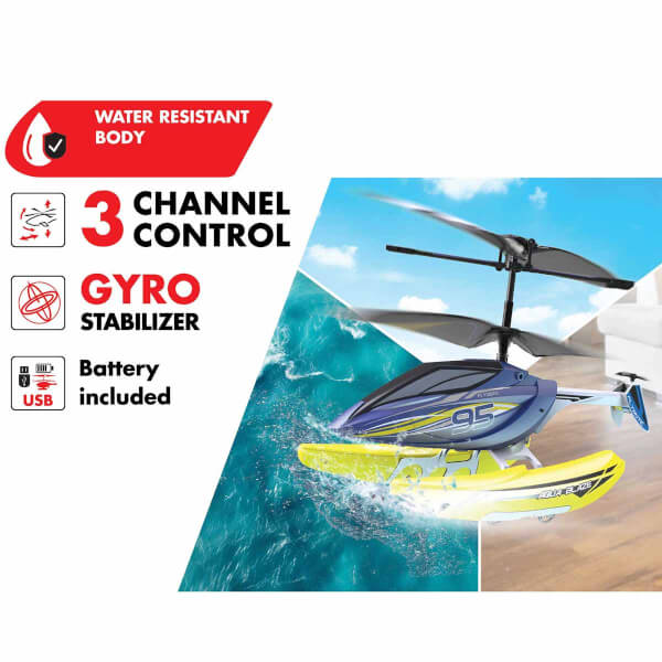 Aqua Blaze 3in1 USB Şarjlı Uzaktan Kumandalı Helikopter 