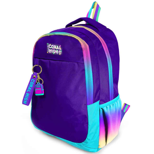Coral High Gökkuşağı Desenli Okul Çantası 23662