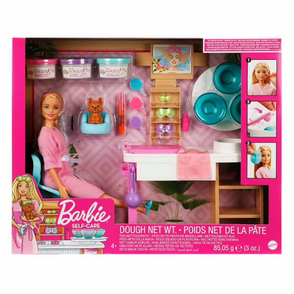 Barbie Yüz Bakımı Yapıyor Oyun Seti GJR84