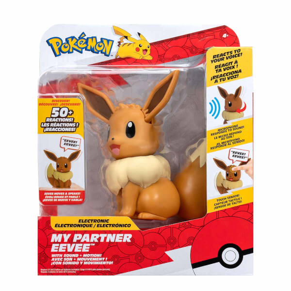 Pokemon My Partner Eevee Interaktif Figür 