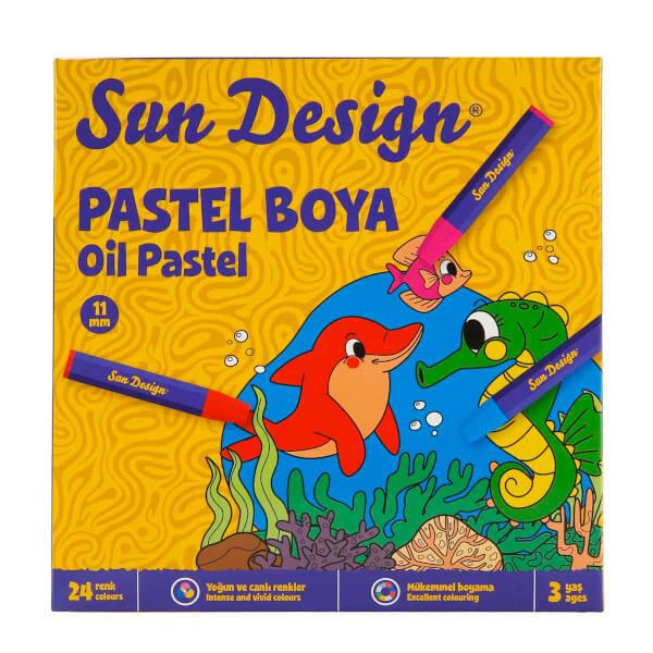 Sun Design Pastel Boya Kalemi 24’lü 4994