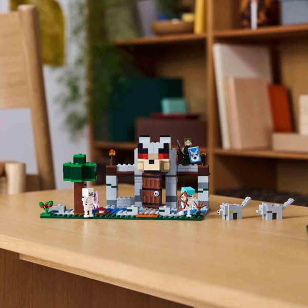 LEGO Minecraft Kurt Kalesi 21261 - 8 Yaş ve Üzeri Macera Oyunları Seven Çocuklar İçin İskelet Kaşif İçeren Yaratıcı Oyuncak Yapım Seti (312 Parça)