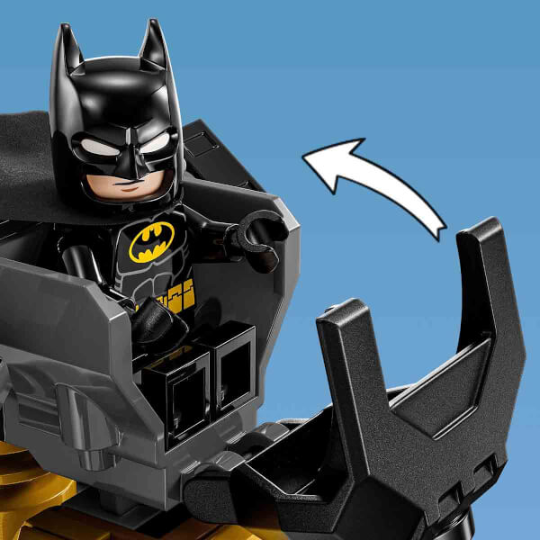 LEGO DC Batman: Batman Robot Zırhı 76270 – 6 Yaş ve Üzeri Süper Kahraman Sevenler İçin Batman Minifigürü İçeren Aksiyon Figürü Yapım Seti (140 Parça)