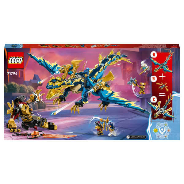  LEGO NINJAGO Element Ejderhası İmparatoriçe Robotuna Karşı 71796 - 9 Yaş ve Üzeri Çocuklar için 6 Minifigür İçeren Yaratıcı Oyuncak Yapım Seti (1038 Parça)