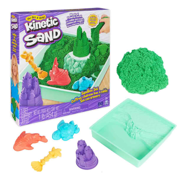Kinetic Sand Kum Havuzu Oyun Seti  - Yeşil