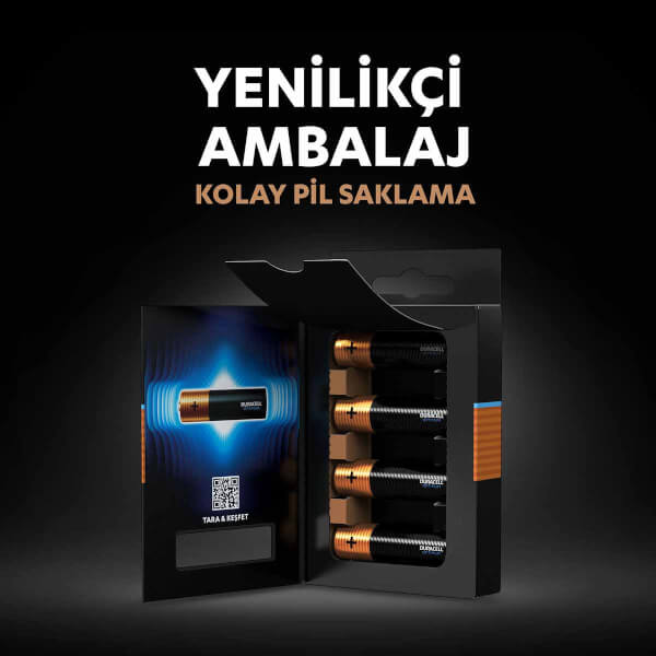  Duracell Optimum AA Kalem Pil 4’lü