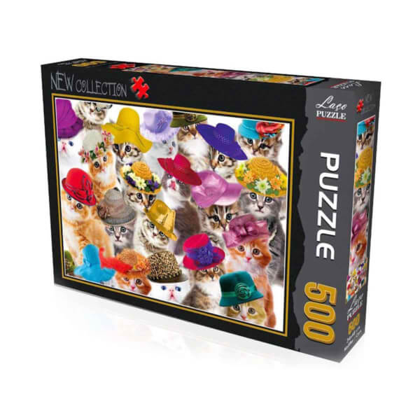 500 Parça Puzzle : Kediler