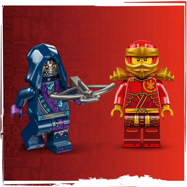  LEGO NINJAGO Kai’nin Yükselen Ejderha Vuruşu 71801 - 6 Yaş ve Üzeri Çocuklar için Kai Minifigürü İçeren Yaratıcı Oyuncak Yapım Seti (24 Parça)