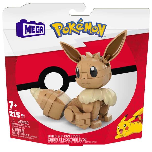 Mega Construx Pokemon Build Show Eevee Yapı Seti HDL84