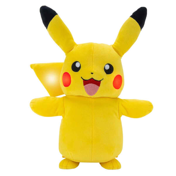 Sesli ve Işıklı Pokemon Pikachu İnteraktif Peluş 