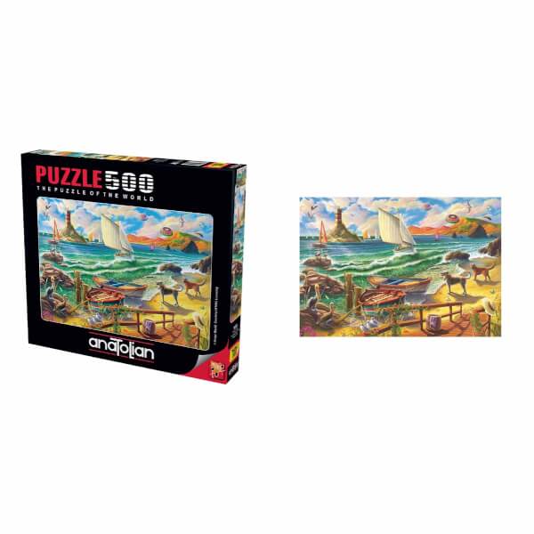 500 Parça Puzzle: Deniz Etkisi