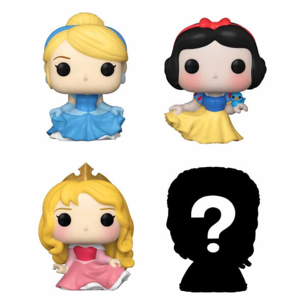 Funko Bitty Pop: Disney Princess Cinderella 4 lü Sürpriz Figür Seti