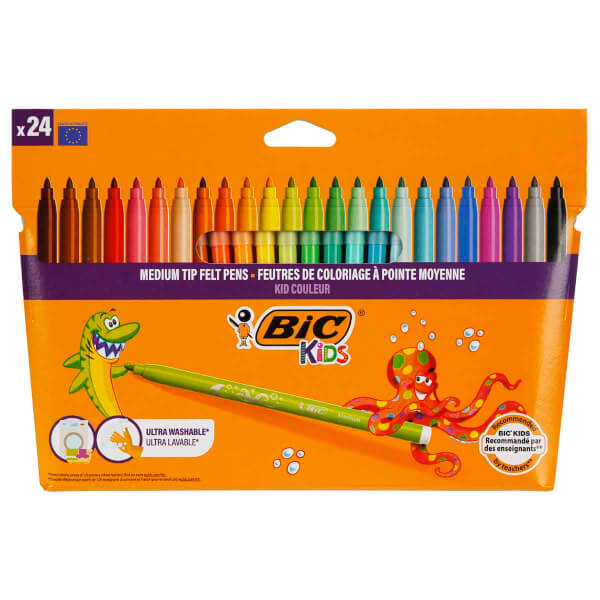 Bic Couleur Keçeli Boya Kalemi 24’lü
