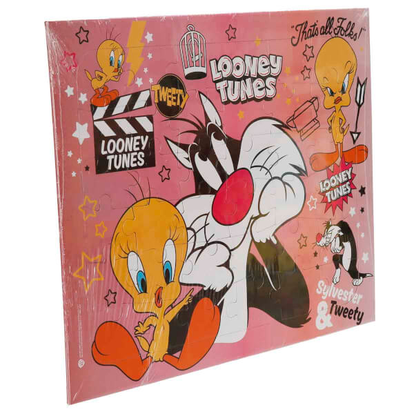 36 Parça Puzzle: Looney Tunes Sylvester ve Tweety