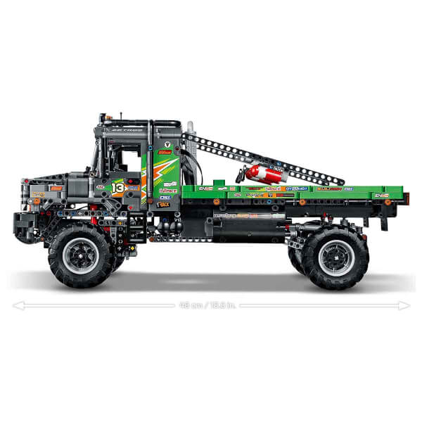 LEGO Technic Uygulama Kumandalı 4 x 4 Mercedes-Benz Zetros Kamyon 42129