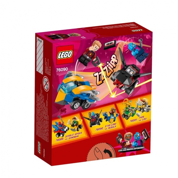 LEGO Marvel Super Heroes Mighty Micros: Star Lord Nebula'ya Karşı 76090 