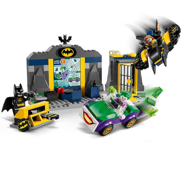 LEGO DC Batman: Batman, Batgirl ve Joker ile Batcave 76272 - 4 Yaş ve Üzeri Süper Kahraman Seven Çocuklar için Yaratıcı Oyuncak Yapım Seti (184 Parça)