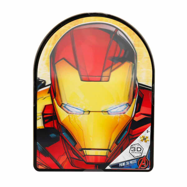 300 Parça 3D Puzzle Metal Kutu: Iron Man 