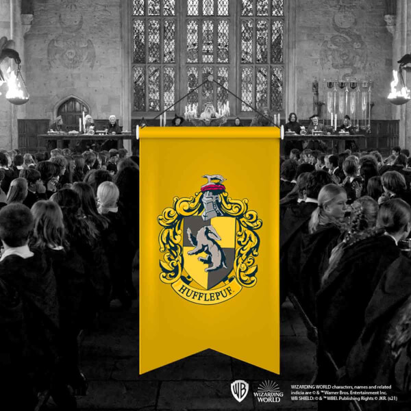 Harry Potter Hufflepuff Kırlangıç Flama Büyük