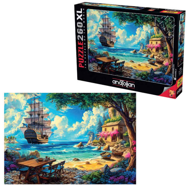 260 Parça XL Puzzle: Korsan Koyu