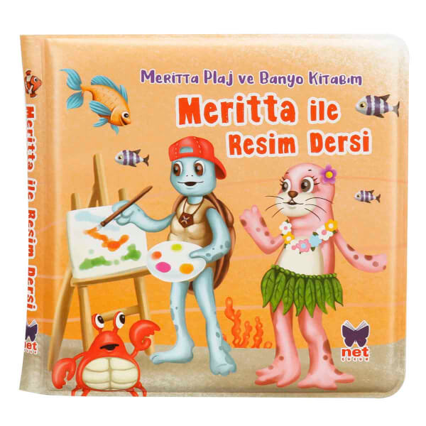 Meritta ile Resim Dersi - Meritta Plaj ve Banyo Kitabım