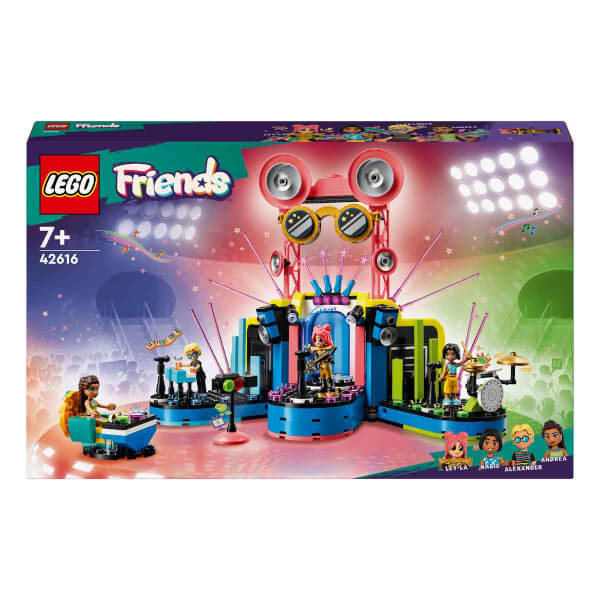 LEGO® Friends Heartlake City Müzik Yarışması 42616 - 7 Yaş ve Üzeri Çocuklar için 4 Minifigür İçeren Yaratıcı Oyuncak Yapım Seti (669 Parça)