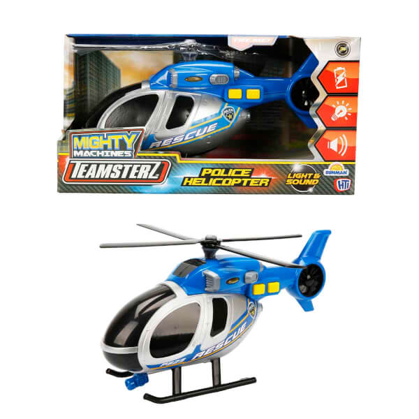 Teamsterz Sesli ve Işıklı Polis Helikopteri