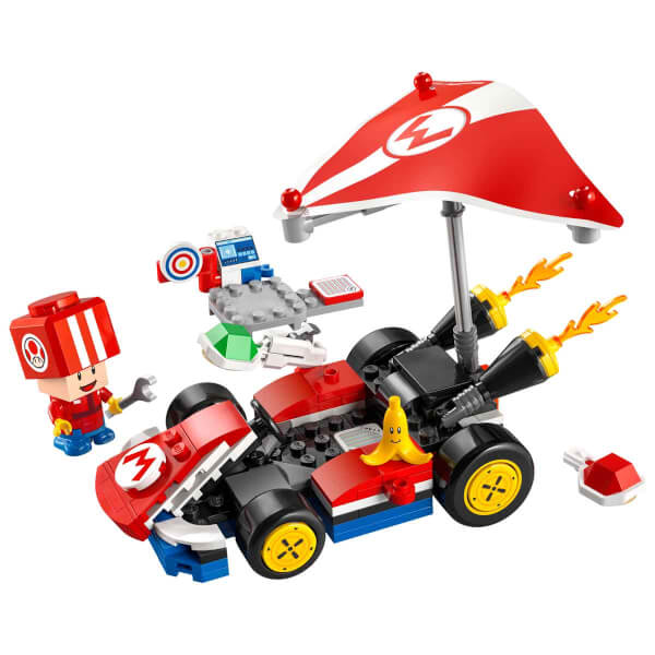 LEGO Super Mario: Mario Kart – Standard Kart 72032 - 7 Yaş ve Üzeri Çocuklar için Koleksiyonluk Yaratıcı Oyuncak Yapım Seti (174 Parça)