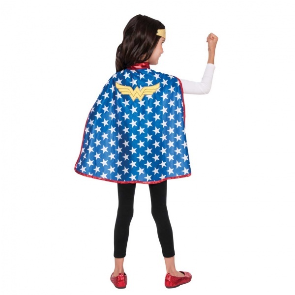 Wonderwoman Pelerin Kostüm Standart Beden