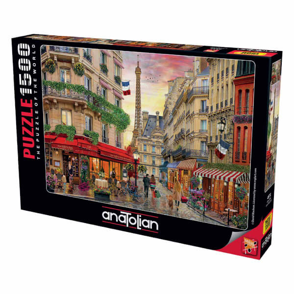 1500 Parça Puzzle: Cafe Eiffel 