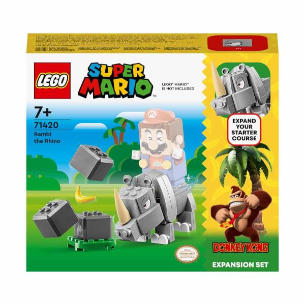 LEGO Super Mario Gergedan Rambi Ek Macera Seti 71420