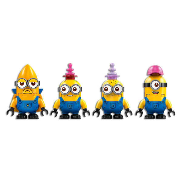 LEGO Despicable Me 4 Minyonların Müzikli Parti Otobüsü 75581 - 7 Yaş ve Üzeri Çocuklar İçin Yaratıcı Oyuncak Yapım Seti (379 Parça)