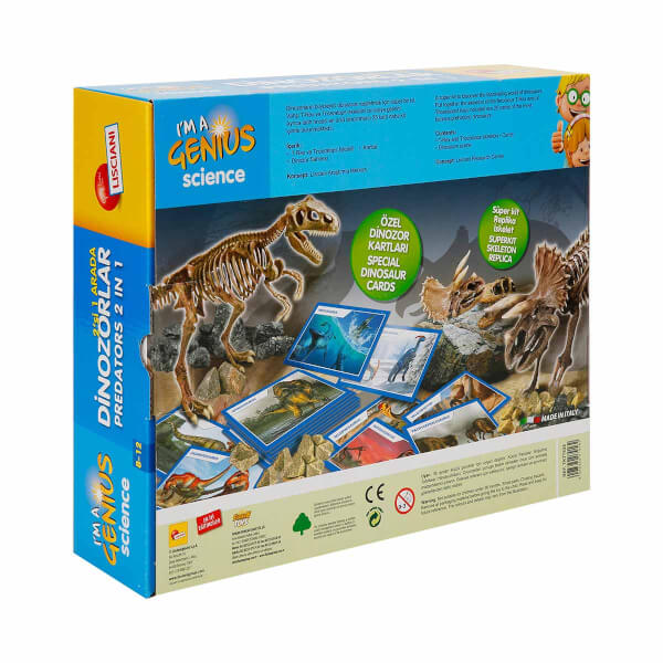 Bilim Seti: 2 in 1 Dinozorlar 