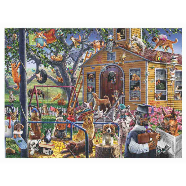 1000 Parça Puzzle: Teneffüs