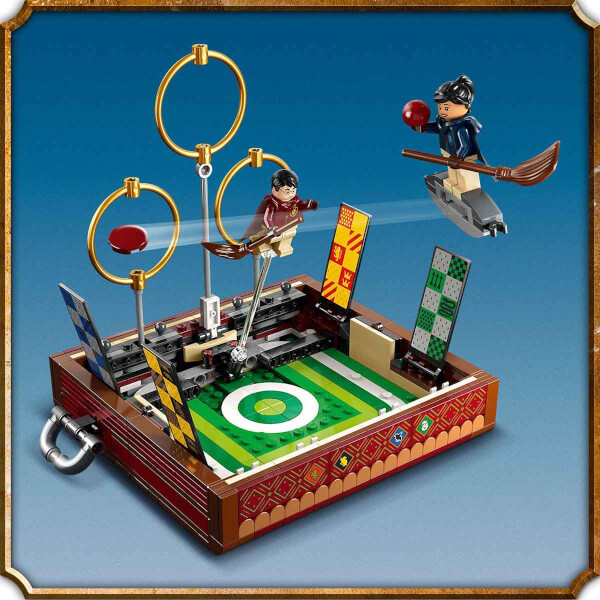  LEGO Harry Potter Quidditch Bavulu 76416 - 9 Yaş ve Üzeri Harry Potter Hayranları için Yaratıcı Oyuncak Yapım Seti (599 Parça)