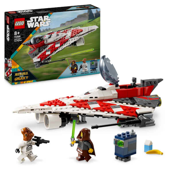 LEGO Star Wars Jedi Bob’un Starfighter’ı 75388 - 8 Yaş ve Üzeri Star Wars Sevenler İçin İnşa Edilebilen Oyuncak Starship Yapım Seti (305 Parça)